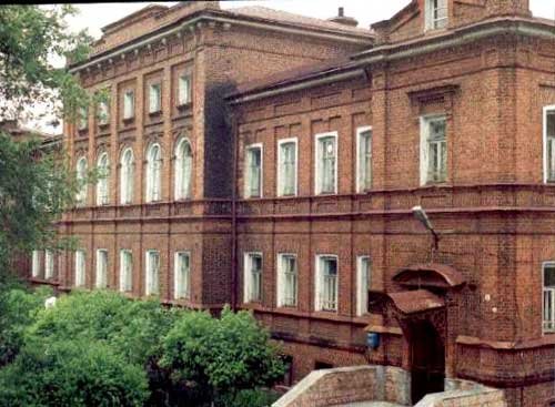 Здание бывшей старообрядческой богадельни.