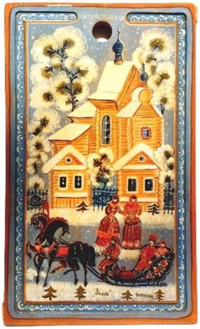 Панно "Зима".