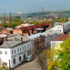 Спуск со смотровой площадки к улице Максима Горького.